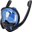 Double Tube Diving Mask In 2 Sizes And 5 Colours - Green