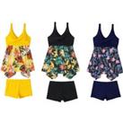 Parent Child Swimming Dress Set - 10 Sizes & 3 Colours - Black