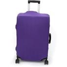 Washable Spandex Luggage Cover For Travel - 4 Sizes & 8 Colours - Black
