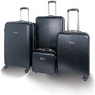 Black Dune London Tonbridge Suitcase Set- 4 Pieces!
