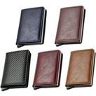 Men'S Slim Rfid-Blocking Pu Leather Wallet - 5 Colours
